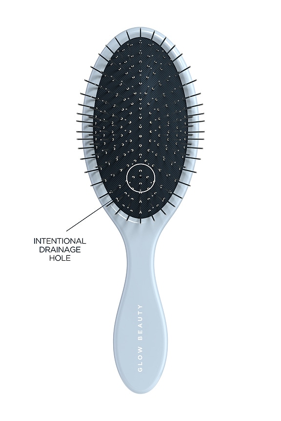 view 2 of 2 The Detangling Brush in Glow Beauty Blue
