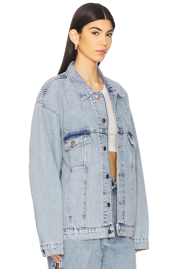 view 2 of 4 Sky Jacket in Light Blue Denim