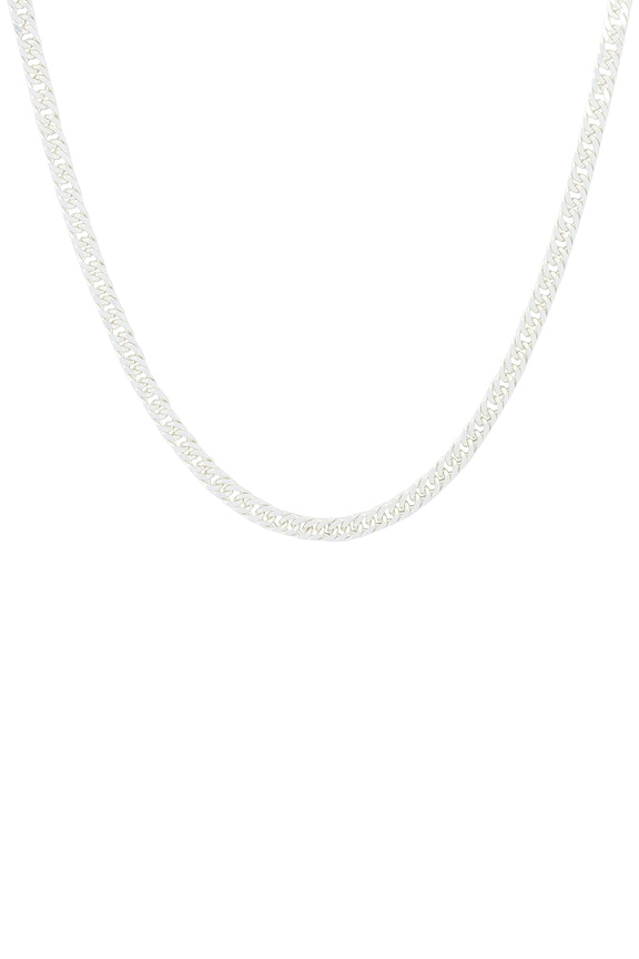 view 2 of 2 Small Cuban Chain in Silver