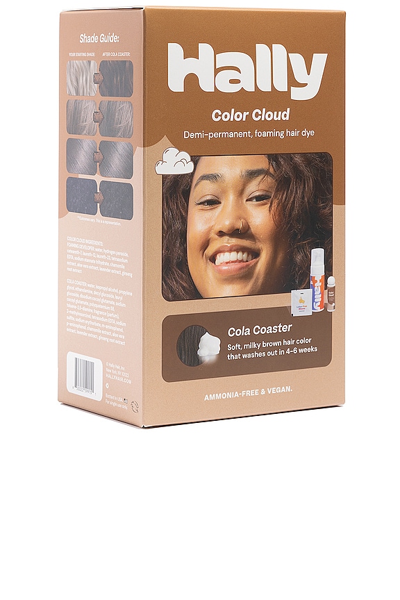 view 2 of 3 Color Cloud Foaming Hair Color in Cola Coaster