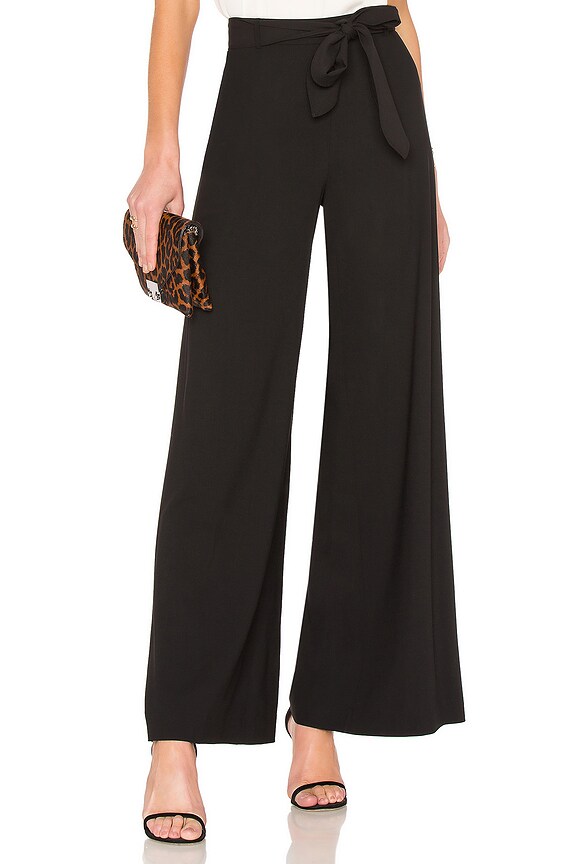 view 1 of 4 Wide Leg Pants in Black