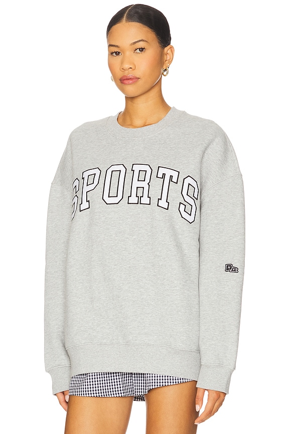 view 2 of 4 Sports Offside Sweatshirt in Heather Grey