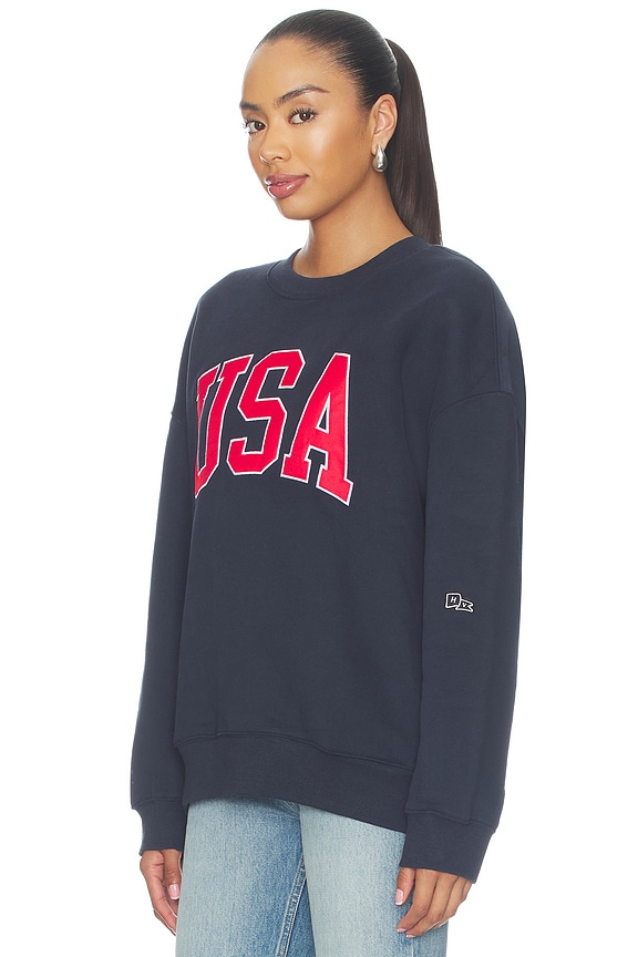 view 2 of 4 Offside Crewneck Sweatshirt in Navy