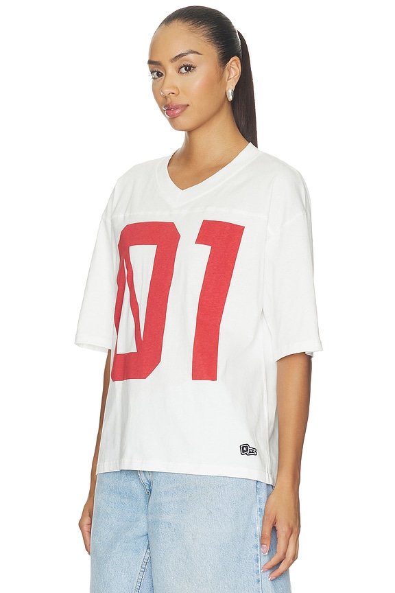 view 2 of 5 Alabama Football Oversized T-shirt in White