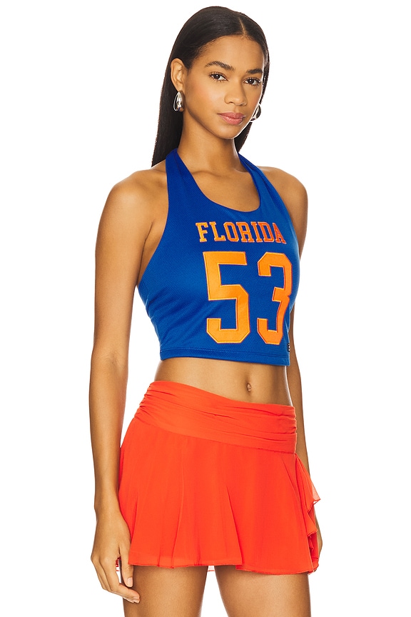 view 2 of 4 University Of Florida Tailgate Jersey Top in Blue