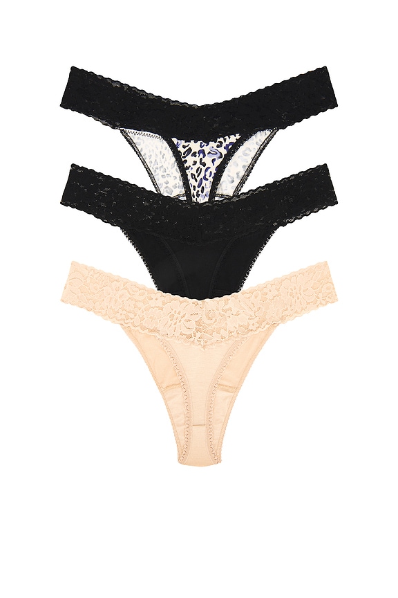 view 2 of 4 アンダーウェア in Black, Chai, & Spotted
