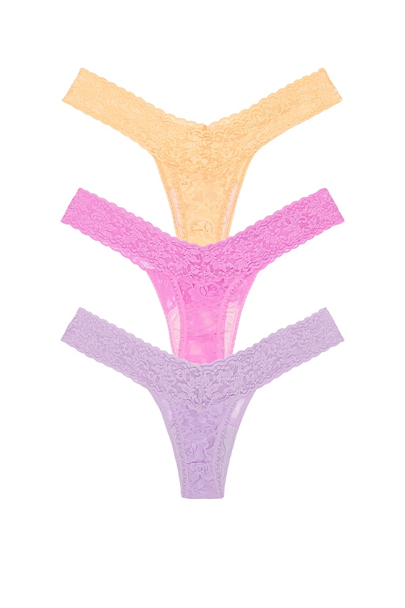 view 2 of 2 TANGA in Apricot Crush Orange & Drifting Horizon Pink & Cool Lavender