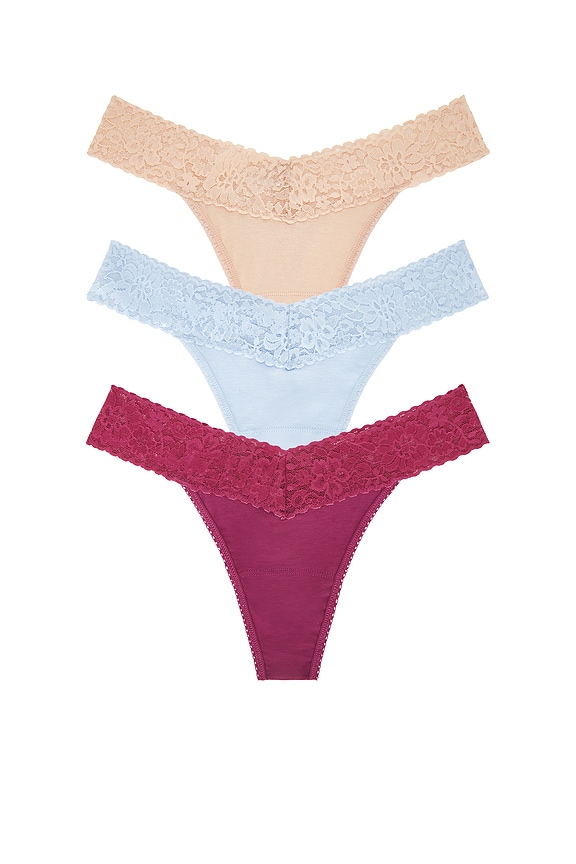 view 1 of 4 STRING in Pink Lemonade, Seaside Green & Serenity Blue