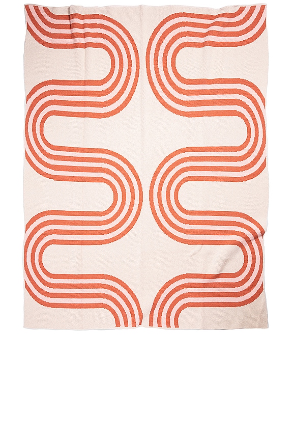 Happy Habitat 78th Street Throw in Blush & Terracotta REVOLVE