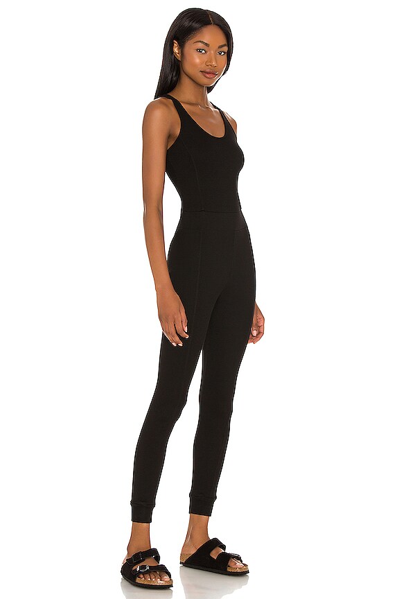 view 2 of 4 Sporty Tank Jumpsuit in Black