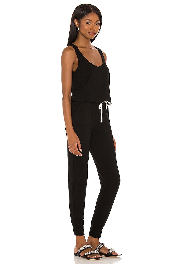 view 2 of 3 Supersoft Tank Jumpsuit in Black