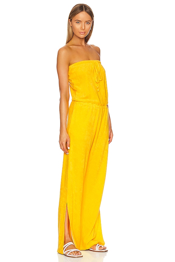 view 2 of 3 Bandeau Jumpsuit in Sunshine