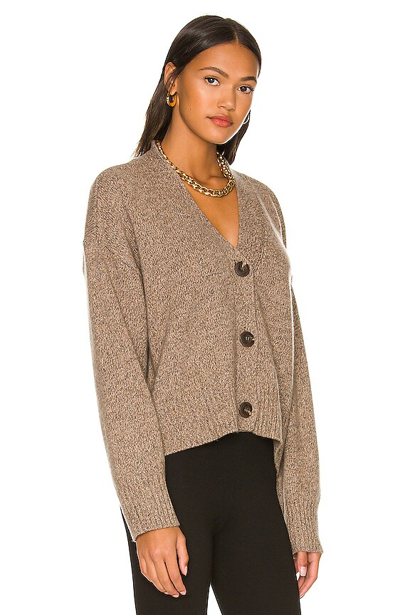 view 2 of 4 Marled Oversized Cardigan in Sesame