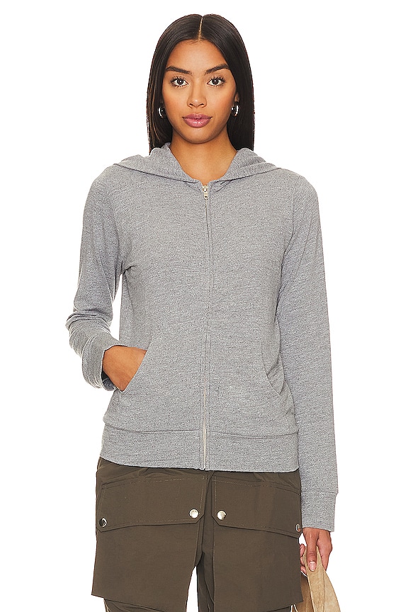 view 2 of 5 SWEAT À CAPUCHE in Dark Heather