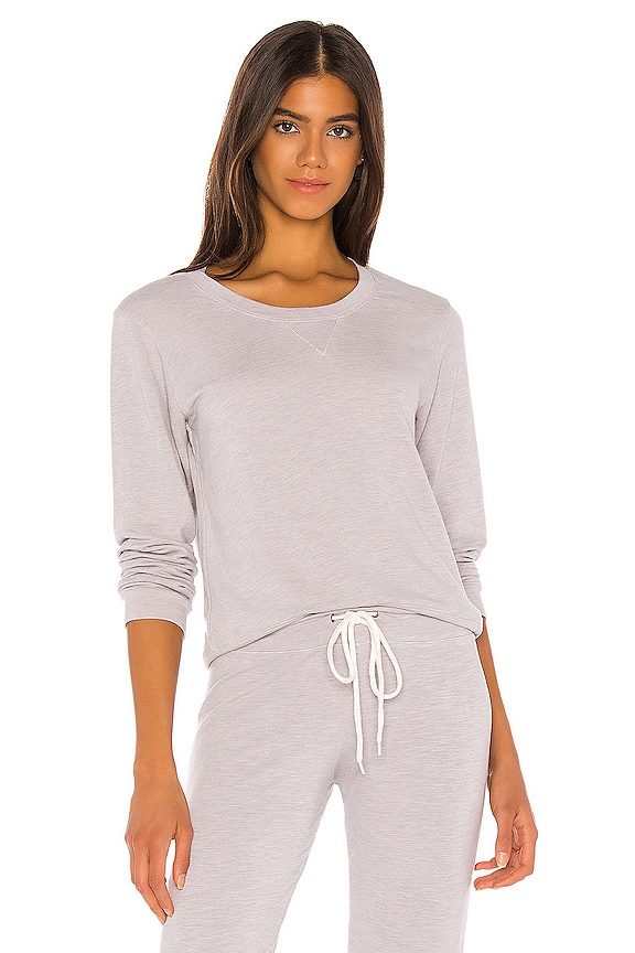 view 1 of 4 Supersoft Crew Neck Sweatshirt in Lavender