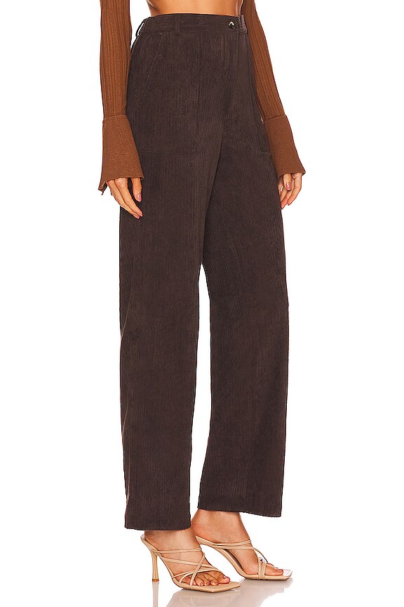 view 2 of 4 Corduroy Patch Pocket Pant in Dark Oak