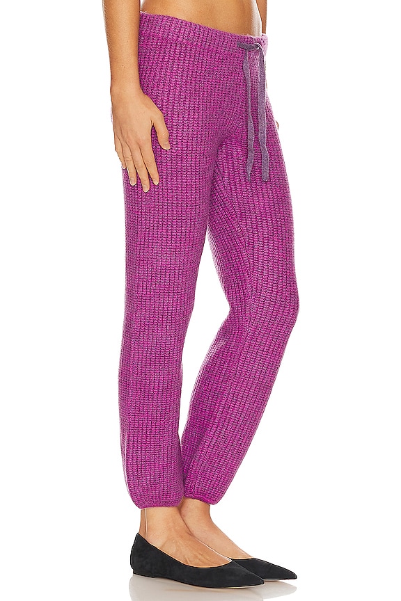 view 2 of 4 ШЕРСТЯНЫЕ СПОРТИВНЫЕ БРЮКИ in Acai