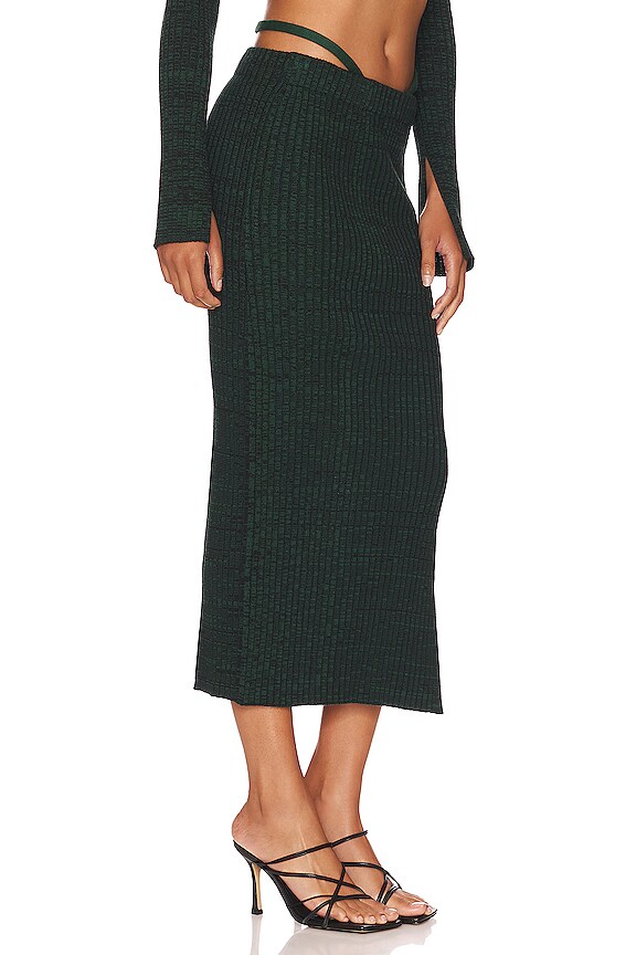 view 2 of 4 ЮБКА МИДИ COSMO in Deep Forest