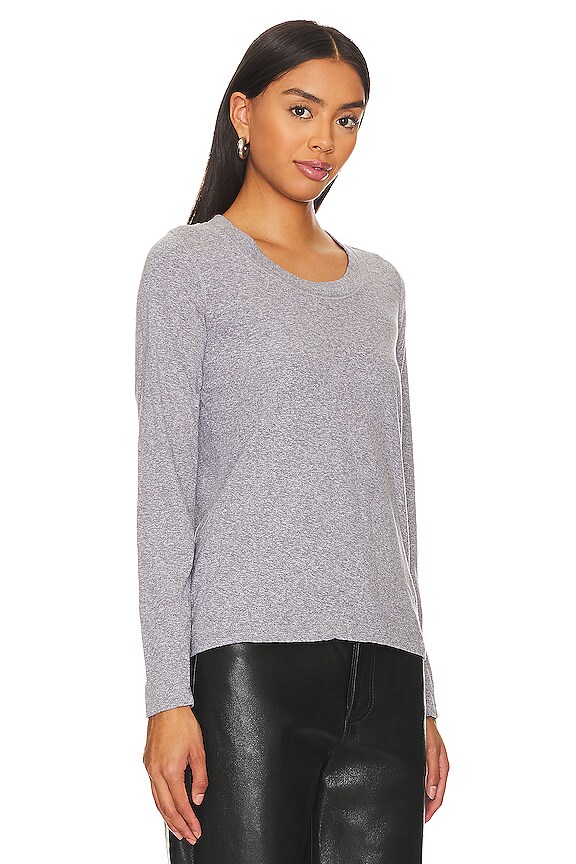 view 2 of 4 Longsleeve Crew Tee in Granite