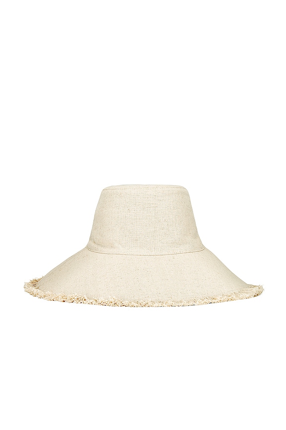 view 2 of 3 Packable Sunhat in Solid Natural