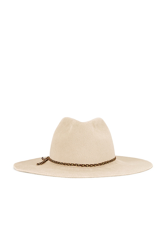 view 2 of 3 Ruby Hat in Beige & Brown