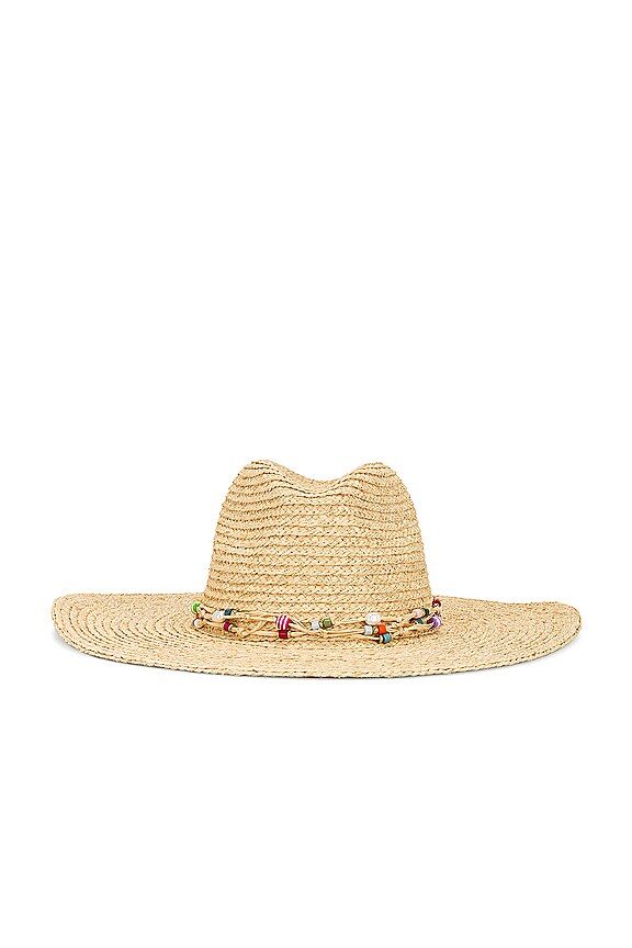 view 2 of 3 Gema Continental Hat in Natural & Multi