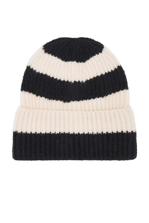 view 2 of 3 BONNET in Black & Ivory