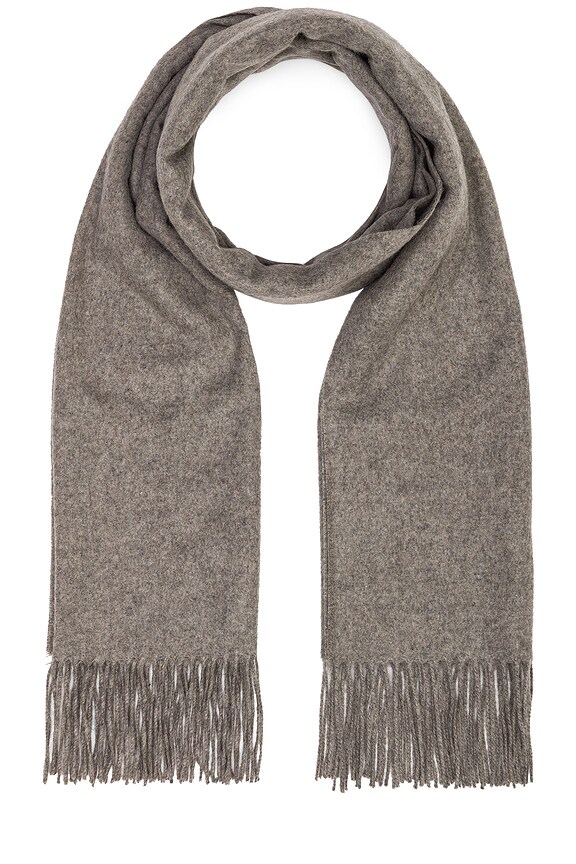 view 2 of 3 Chic Muffler Scarf in Grey