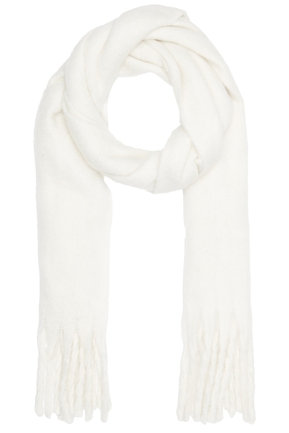 view 2 of 3 Chic Solid Scarf in Ivory