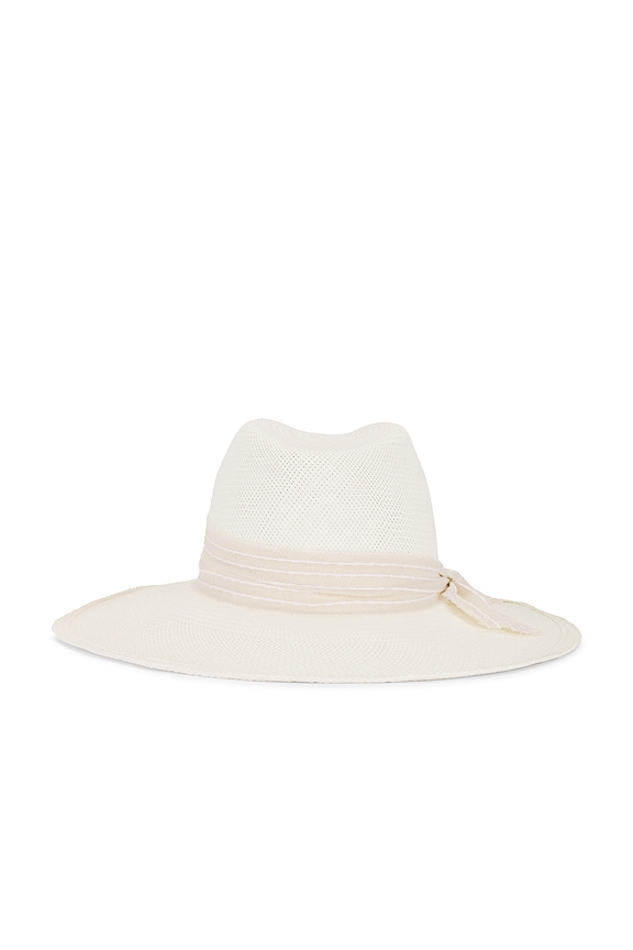 view 2 of 3 Michele Panama Hat in Bleach & Tan