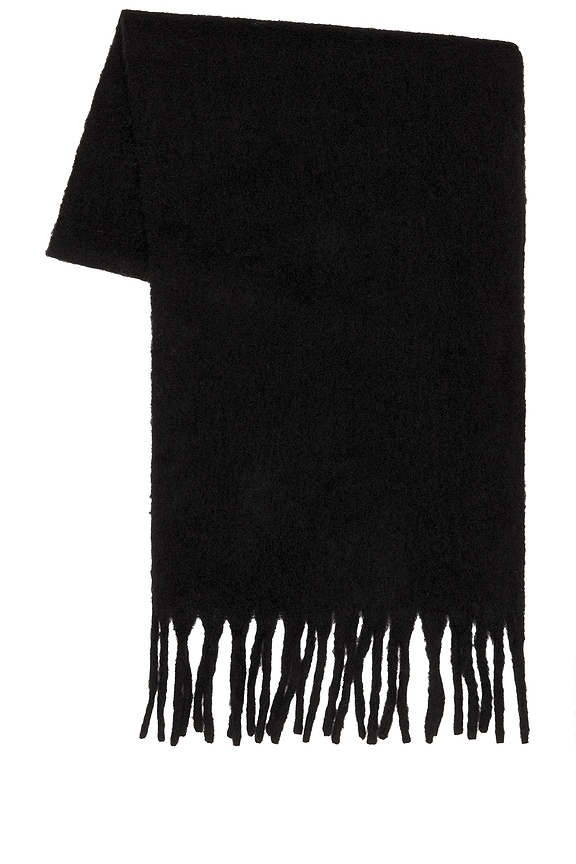 view 2 of 2 Cozy Solid Scarf in Black