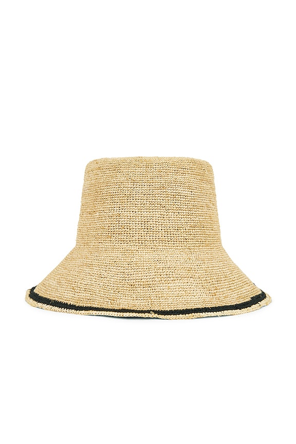view 2 of 4 Stripe Modern Bucket Hat in Natural