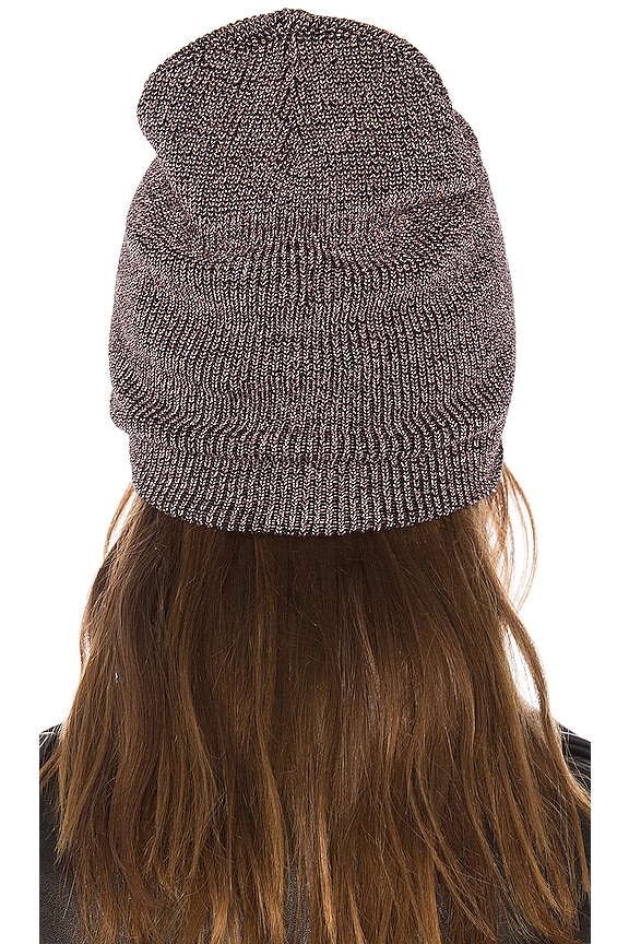 view 2 of 3 BONNET SPARKLE in Black & Mauve