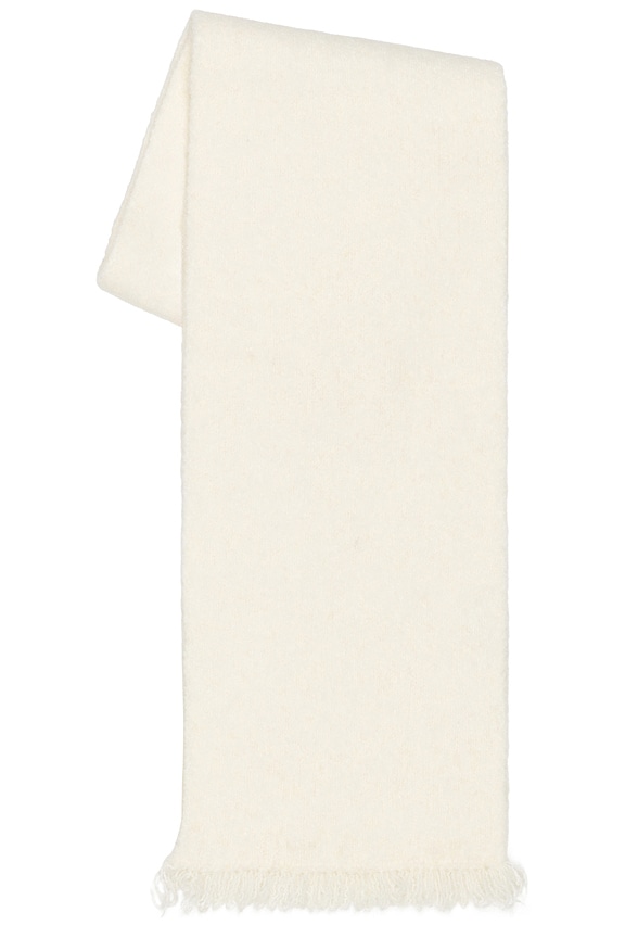 view 2 of 3 Toasty Stretch Scarf in Ivory