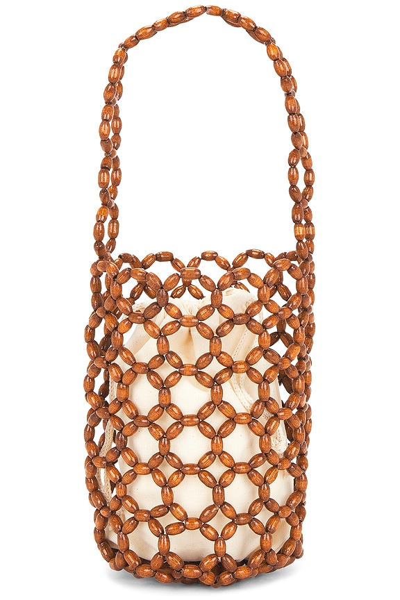 view 2 of 4 Isla Beaded Mini Bag in Brown