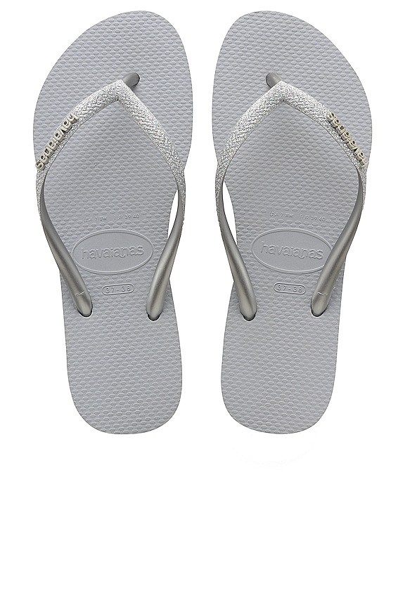 view 1 of 4 TONGS SLIM GLITTER in Steel Grey