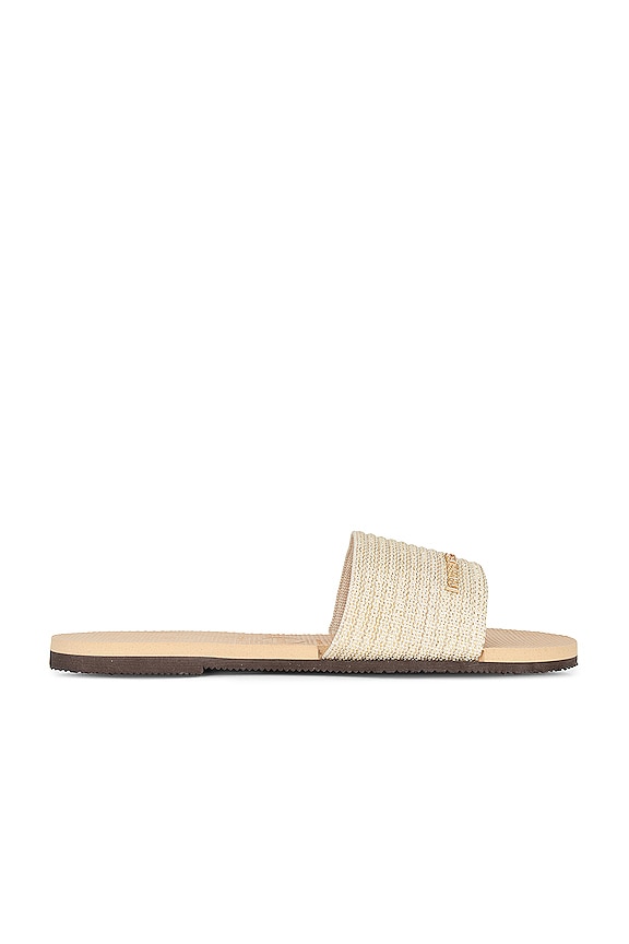 view 2 of 5 You Malta Metallic Sandal in Golden