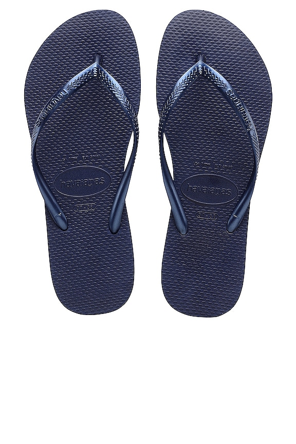 view 1 of 3 Slim Flip Flop in Navy Blue