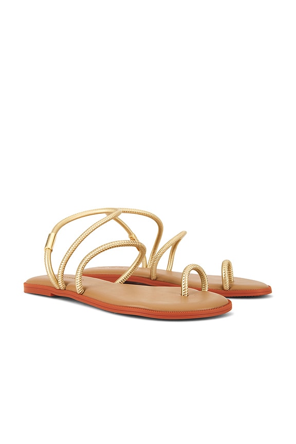 view 2 of 5 Una Pitanga Eur Sandal in Golden