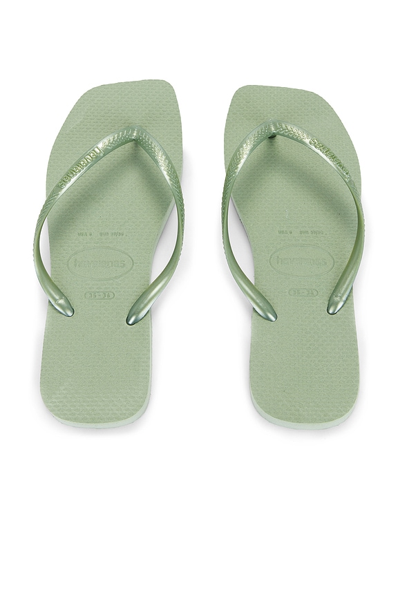 view 1 of 5 SANDALIA SLIM SQUARE in Smoke Green