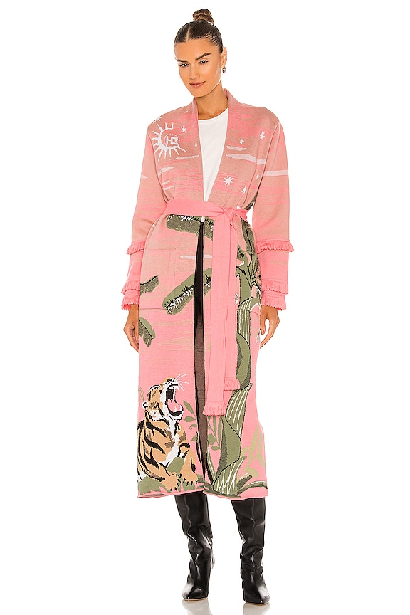 view 2 of 4 ПАЛЬТО ROARING TIGER in Pink