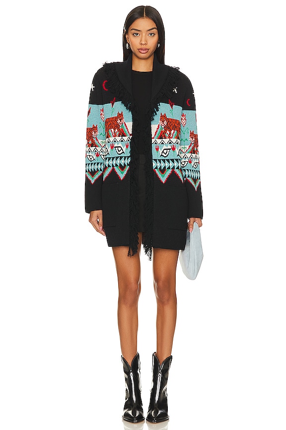 view 2 of 4 TIGRESS 가디건 in Black & White