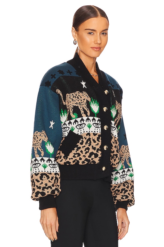 view 2 of 4 BLOUSON BOMBER in Leopardess Navy