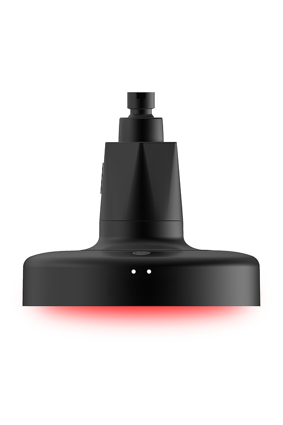 view 1 of 7 Red Light Shower Filter in Matte Black
