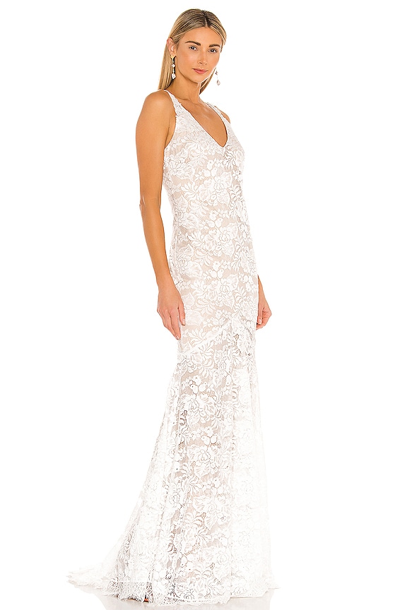 view 2 of 3 Mariella Gown in Ivory