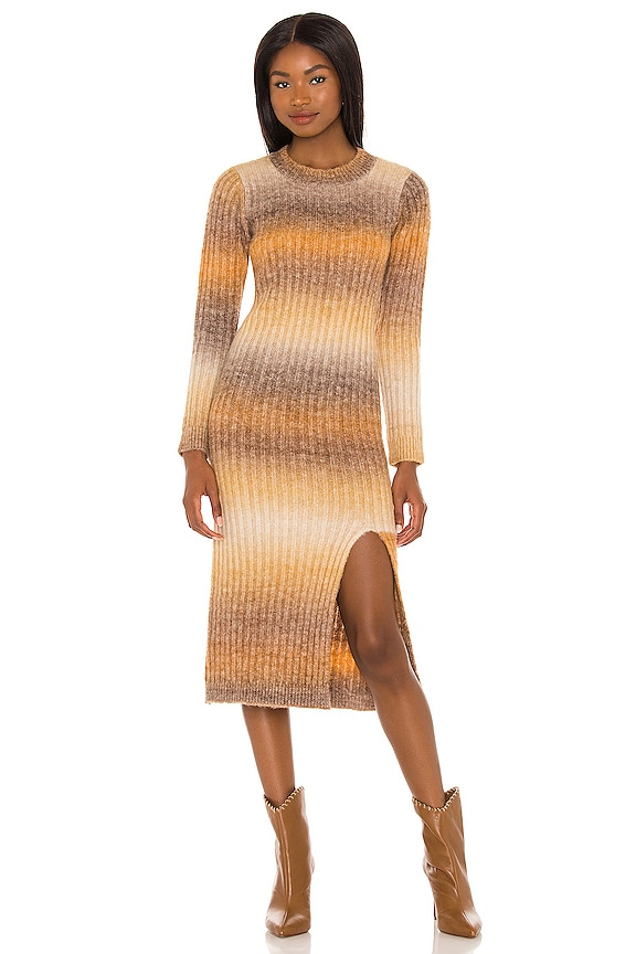 view 2 of 4 Marina Dress in Tan