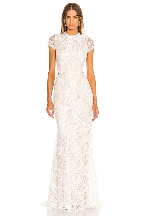 view 2 of 3 ROBE DE SOIRÉE PARKER in Ivory