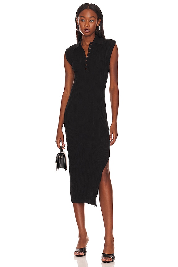 view 1 of 3 ПЛАТЬЕ TULIP in Black