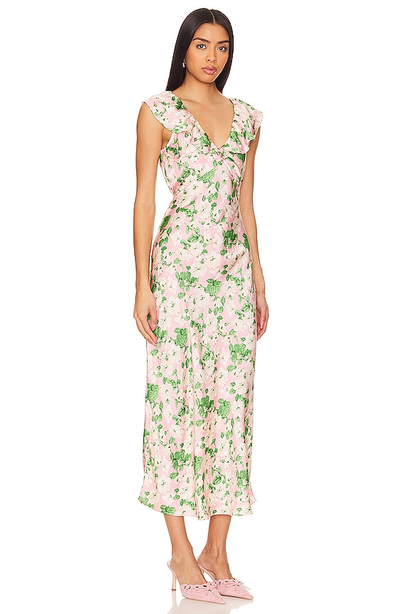 view 2 of 3 VESTIDO MIDI JACINTA in Peony