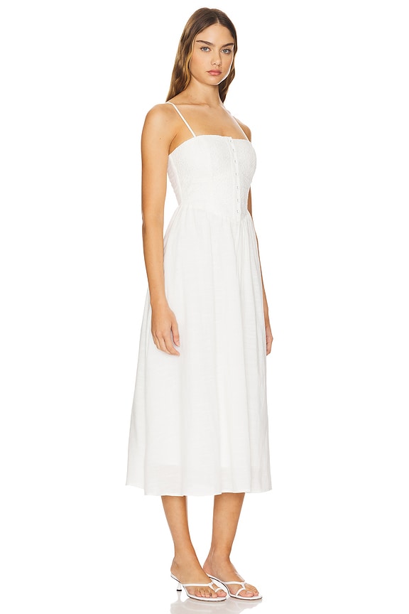 view 2 of 3 Giovanna Dress in Eggshell